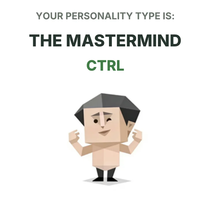 CTRL The Mastermind SBTI personality type