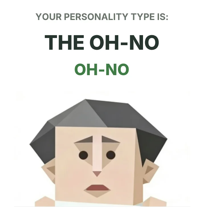 OH-NO The Oh-No SBTI personality type